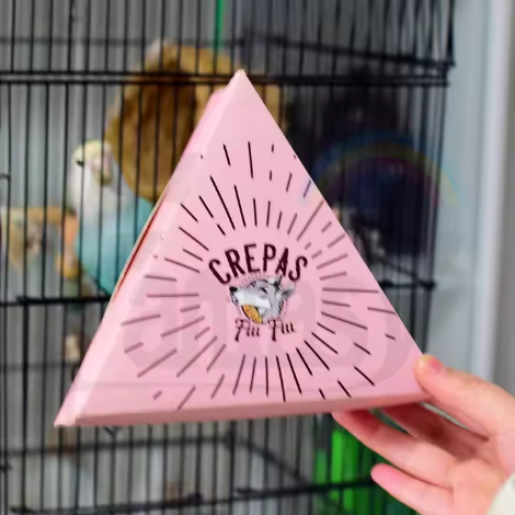 Kraft Triangle Boxes