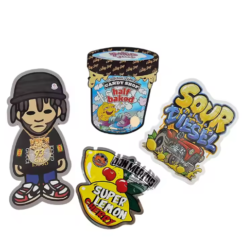 Custom Shape Mylar Bag 
