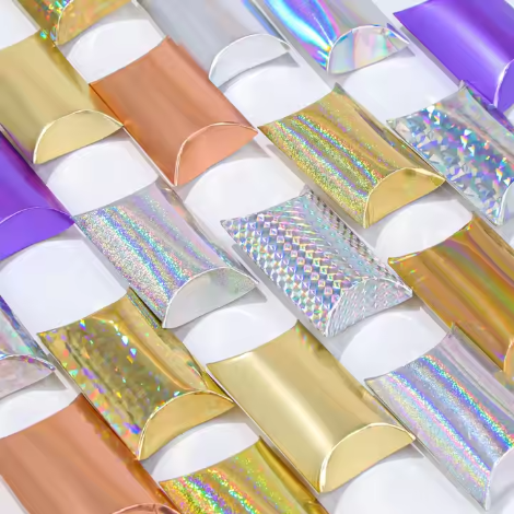 Silver Pillow Boxes 