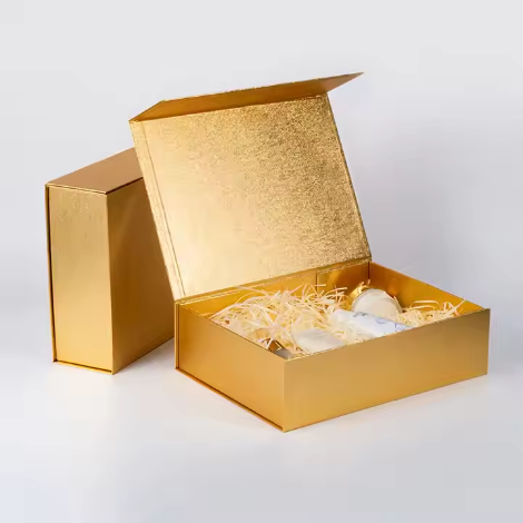 gold magnetic gift boxes 