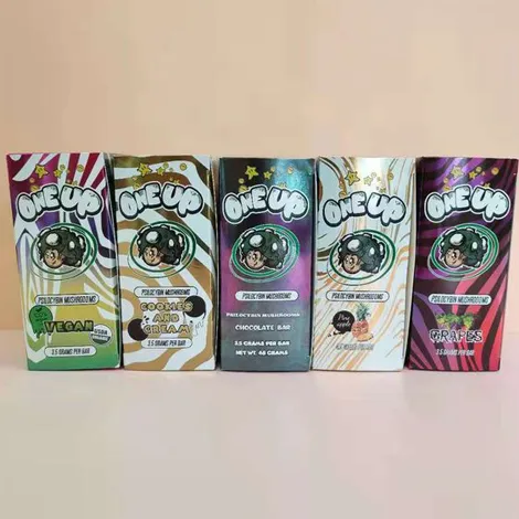 Psychedelic Mushroom Chocolate Bar Packaging 