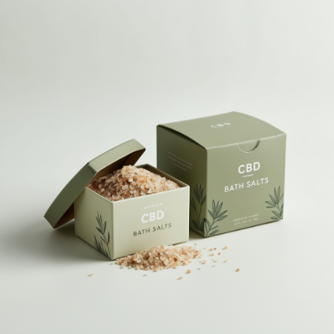 CBD Bath Salts Boxes 