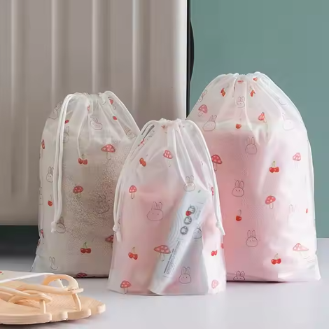Custom Draw Tape Bags 