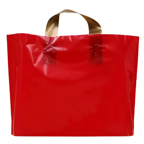 Custom Soft Loop Handle Bags 