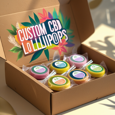 CBD Lollipop Boxes 